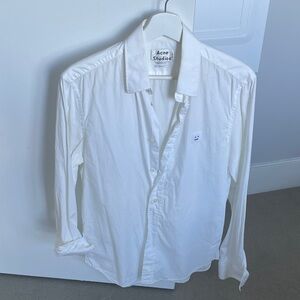 Acne Studios Crisp White Casual Shirt